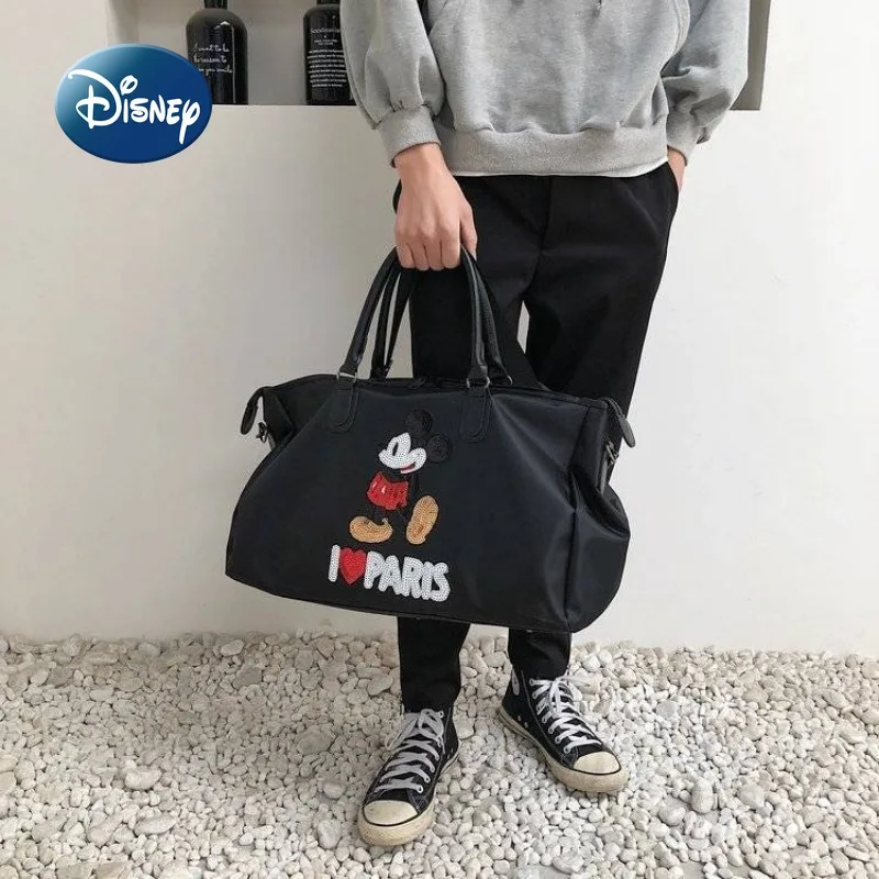 Disney Mickey\'s New Diaper Bag Handbag Cartoon Fashion Baby Bag Multi Functional Baby Diaper Bag Large Capacity High Quality