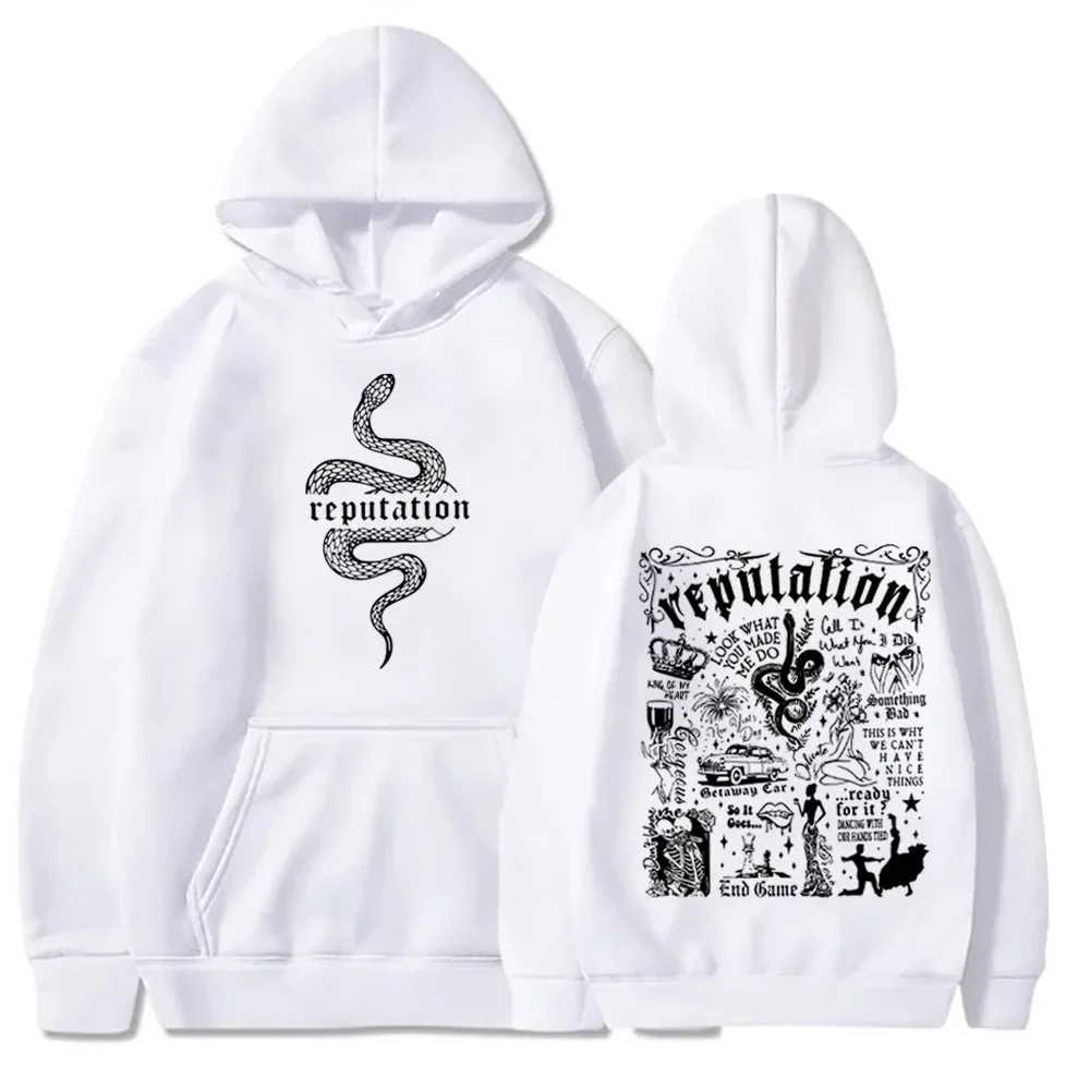 Latest Trend Code Taylor Reputation Fashion Hoodie Reputation Music Fans Love Hoodies Street Punk Style