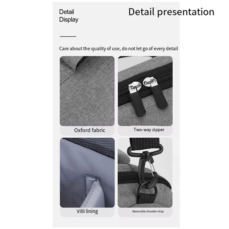 DSLR Camera Case Portable Photographer Photography For Equipment Crossbody Bag