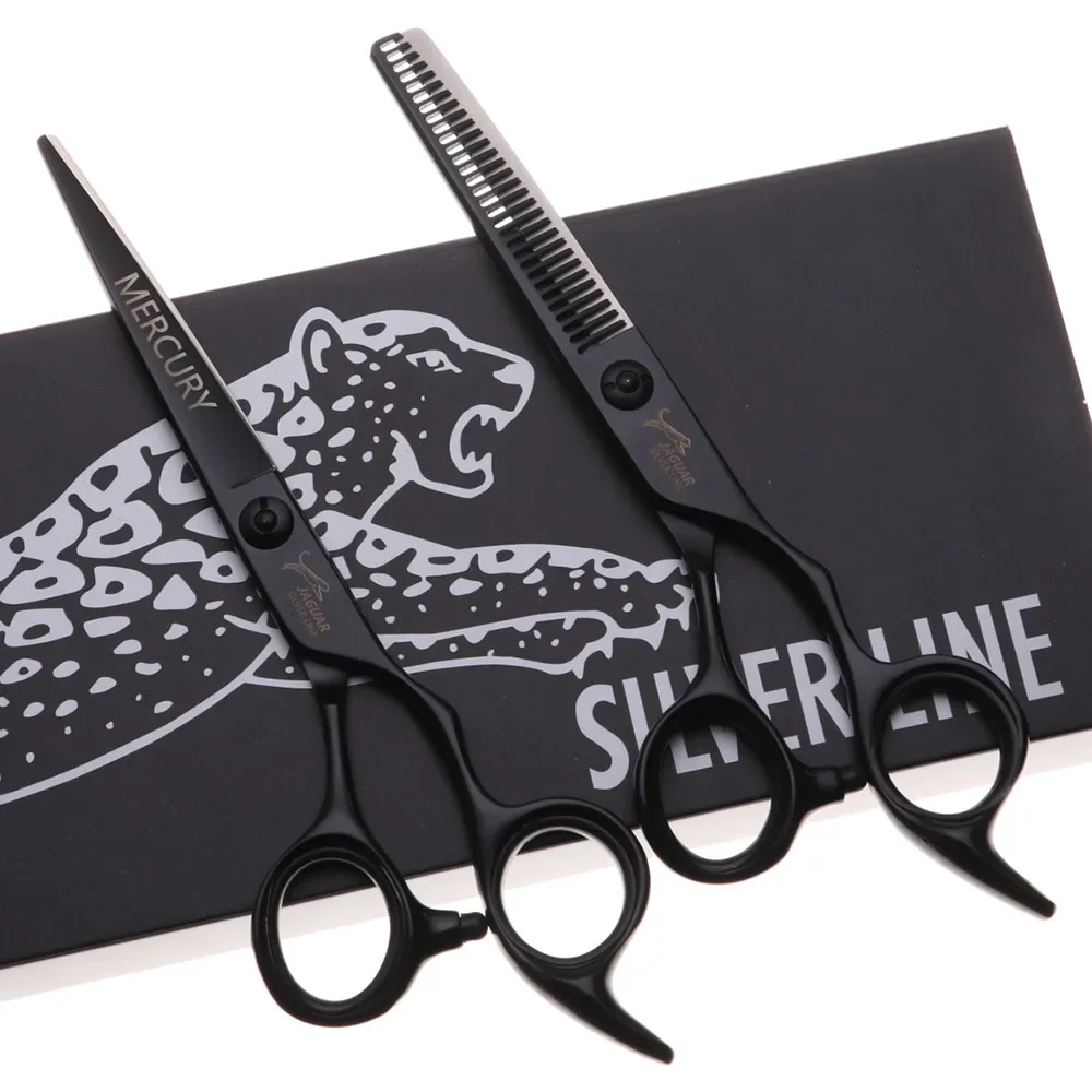 

6" Hair Scissors Professional Hairdressing Scissors Set Cutting+Thinning Barber Shears High Quality