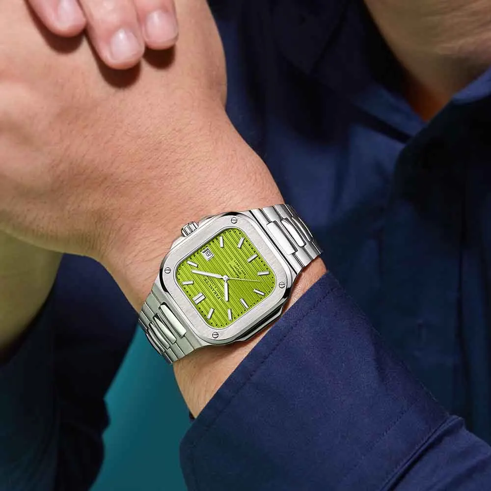 FARASUTE Automatic Mechanical Luxury Men's Watch Miyota9019 Movement Ultrathin 8.9mm Luminous 5ATM Waterproof Wristwatches Male