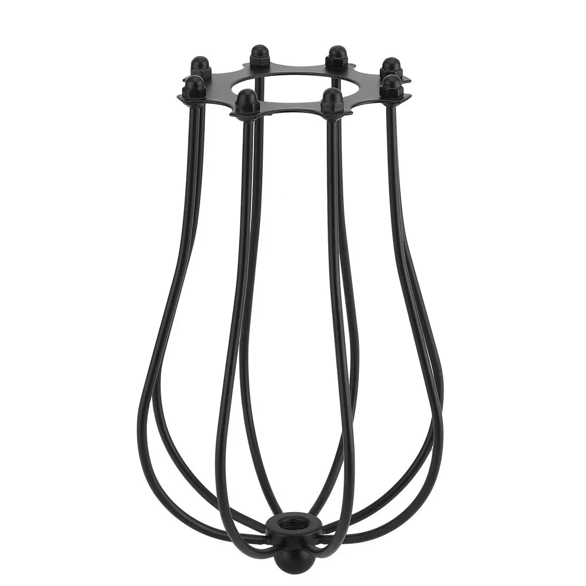 1Pcs American Style Retro Chandelier Cover Vintage Country Decorative Lamp Screen Black Creative Light Fixture for Home