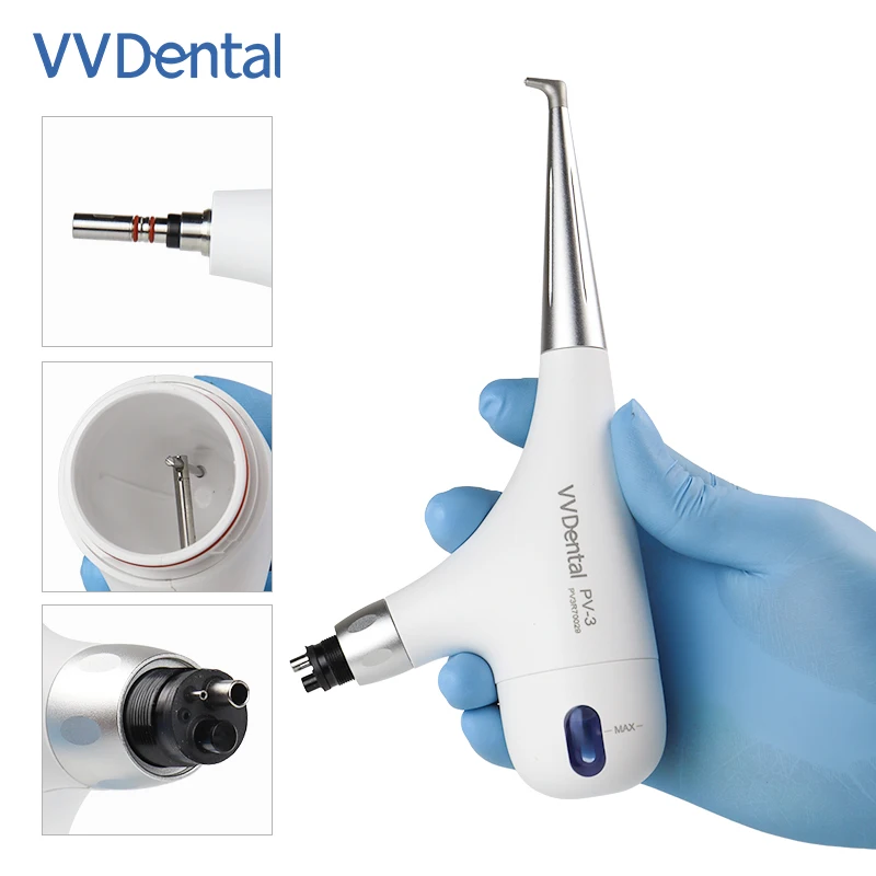 Dental Air Polisher Prophy Unit VVDental PV‑3 Intraoral Sand Blaster Handpiece for Dentist Teeth Stain Plaque Removal