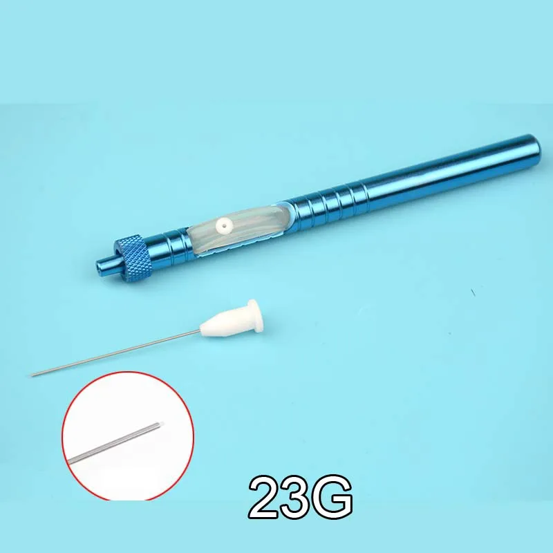 Mắt Hổ Sáo Kim Loại Thẳng Bốc Hỏa Đẳng Cấp Với Ống Hút Silicone 20G23G Sáo Kim Thể Hiện