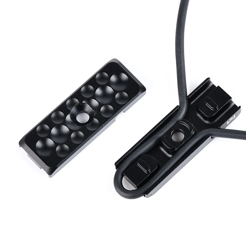 Wire Guide Pressure Remote Switch Mlok Keymod System laser flashlight Cable Management airsoft metal Toy Gun accessories