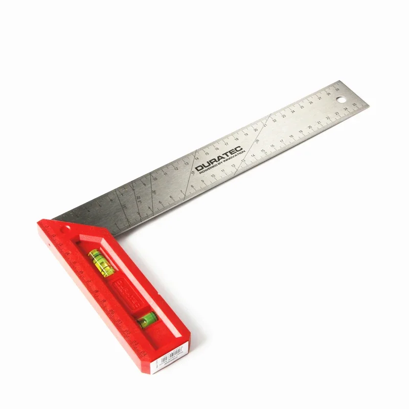 

90 Degree Turn triangle and right angle corner ruler 200mm 300mm 400mm Plastic handle For Woodworking Measuring Tools