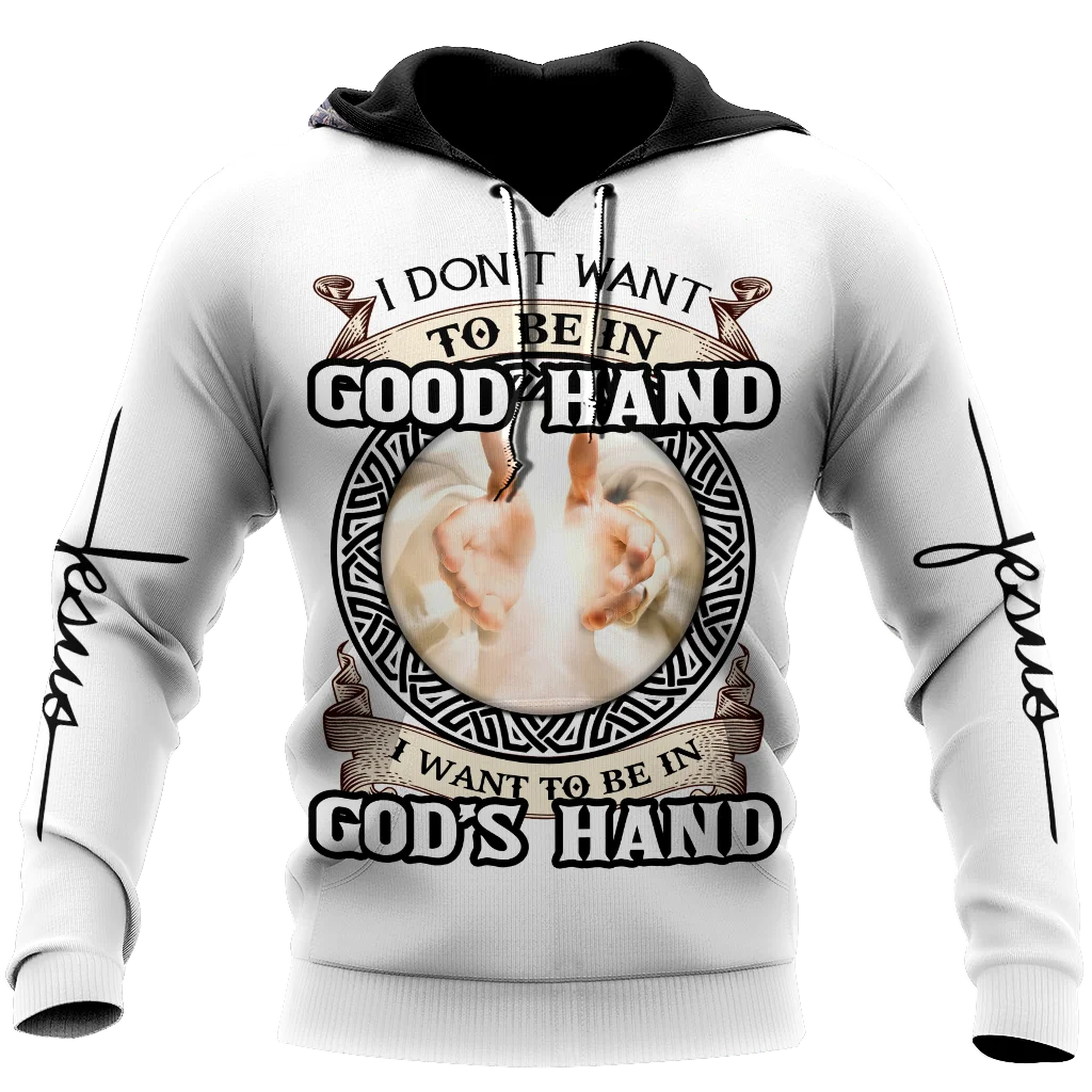 

Jesus Cross 3D Print Men Hoodie High-quality Autumn And Winter Simplicity Long Sleeve God Men Oversize New Hot-selling Pullover