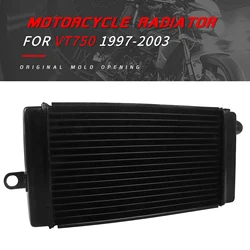 For Honda Shadow ACE 750 VT750C 1997-2003 1998 1999 2000 2001 2002 Motorcycle Engine Radiator Aluminum Cooler Cooling Water Tank