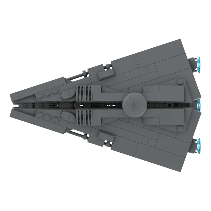 508PCS MOC Space Battle Galactic Empire Star Destroyer Model Building Blocks Collectible Display DIY Creative Bricks Gift Home