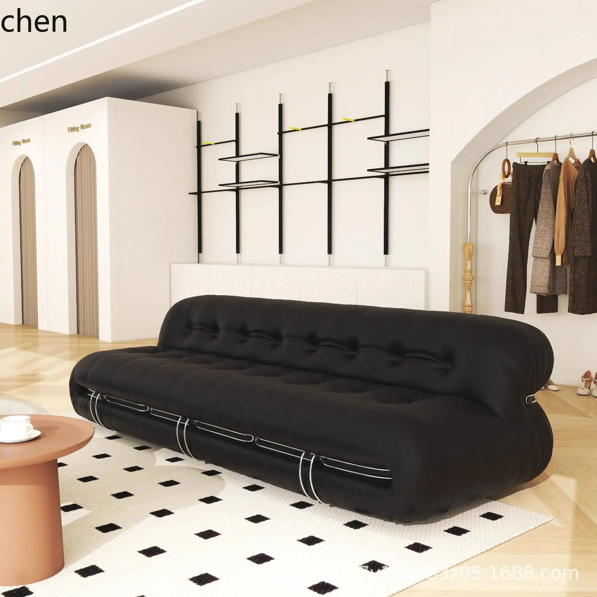 HXL متجر لبيع الملابس أريكة الإقامة المنزلية فندق التفاوض الاستقبال أريكة الترفيه #2