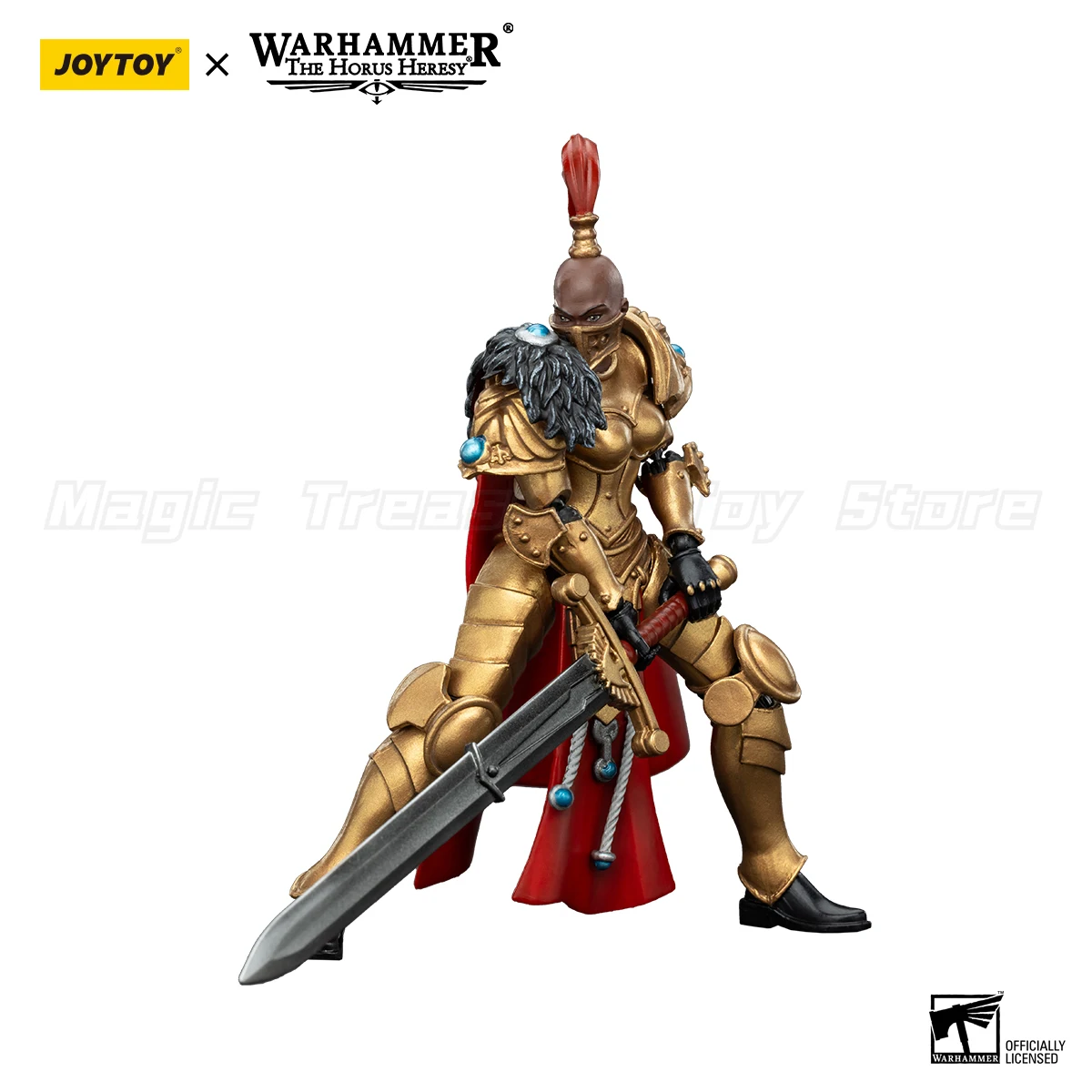 

【В наличии】 JOYTOY Warhammer 40K Sisters of Silence White Falcons Vigilator Cadre Vigilator Mistress Squad 1/18 Фигурка игрушки