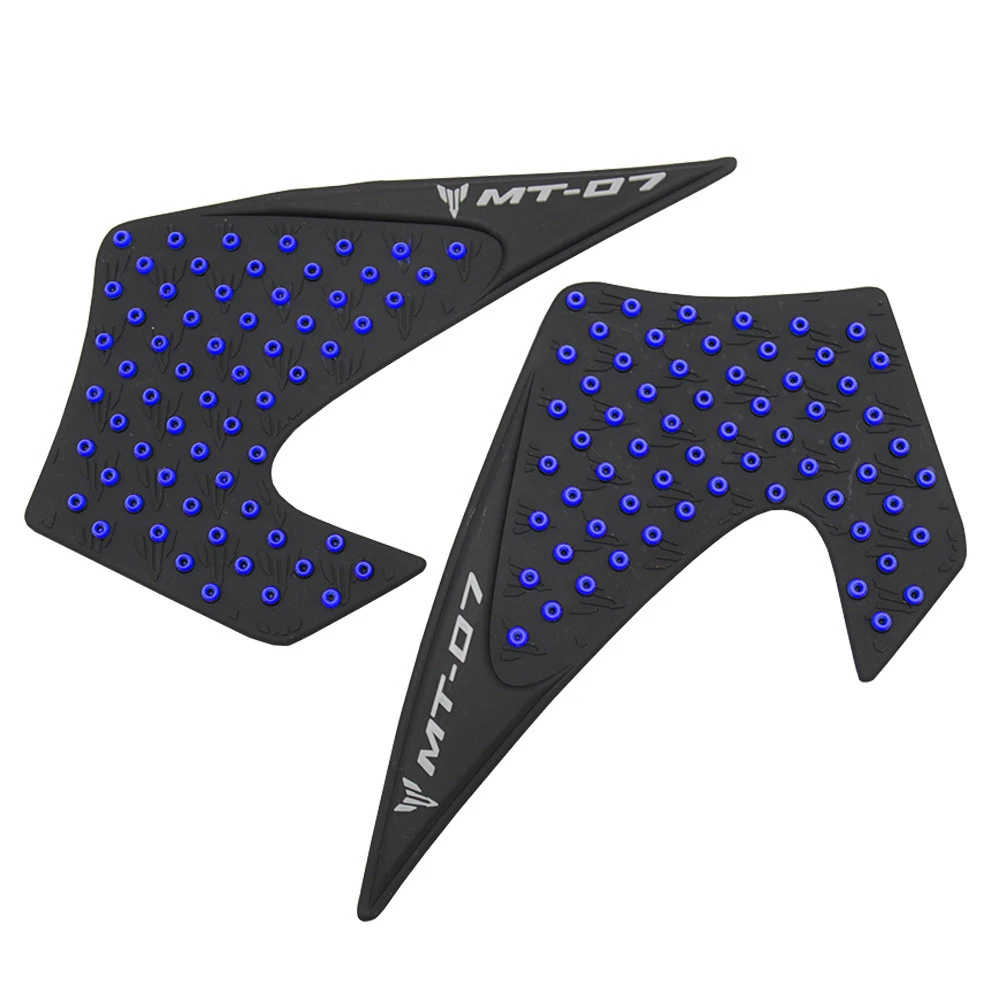 Motorcycle Accessories for Yamaha MT07 MT-07 MT 07 2013-2017 2016 Modified Fuel Tank Protection Sticker Knee Anti Slip Scratch view 2