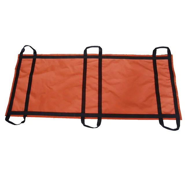 Portable Emergency Rescue Disposable Transfer Sheet Soft Stretcher with 6 Handles