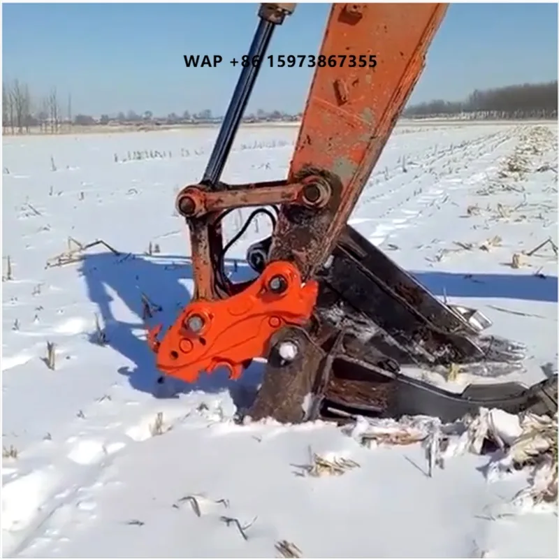 

Excavator Quick Hitch Coupler Can Excavator to Change Attachments Within Only 1 Minute Installation
