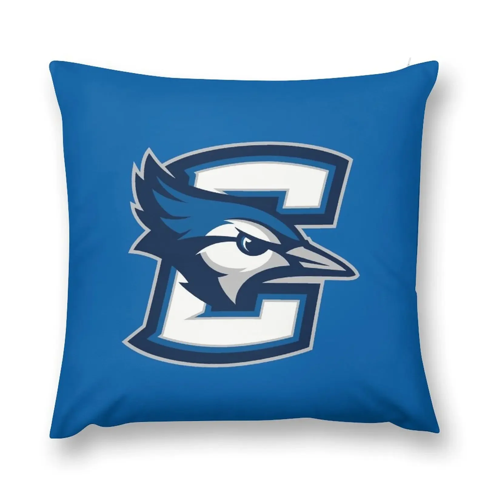 Creighton Bluejays Throw Pillow pillow cover luxury luxury decor pillow