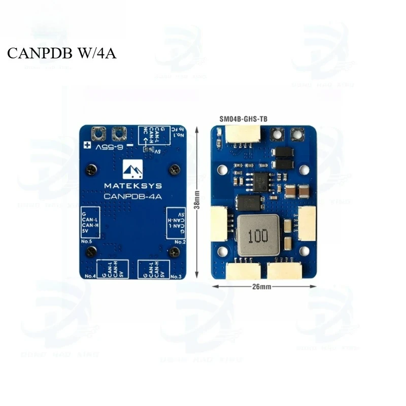 1pcs/lot NEW MATEK Mateksys CANPDB-4A BEC & J-GH Splitter CANPDB W/4A
