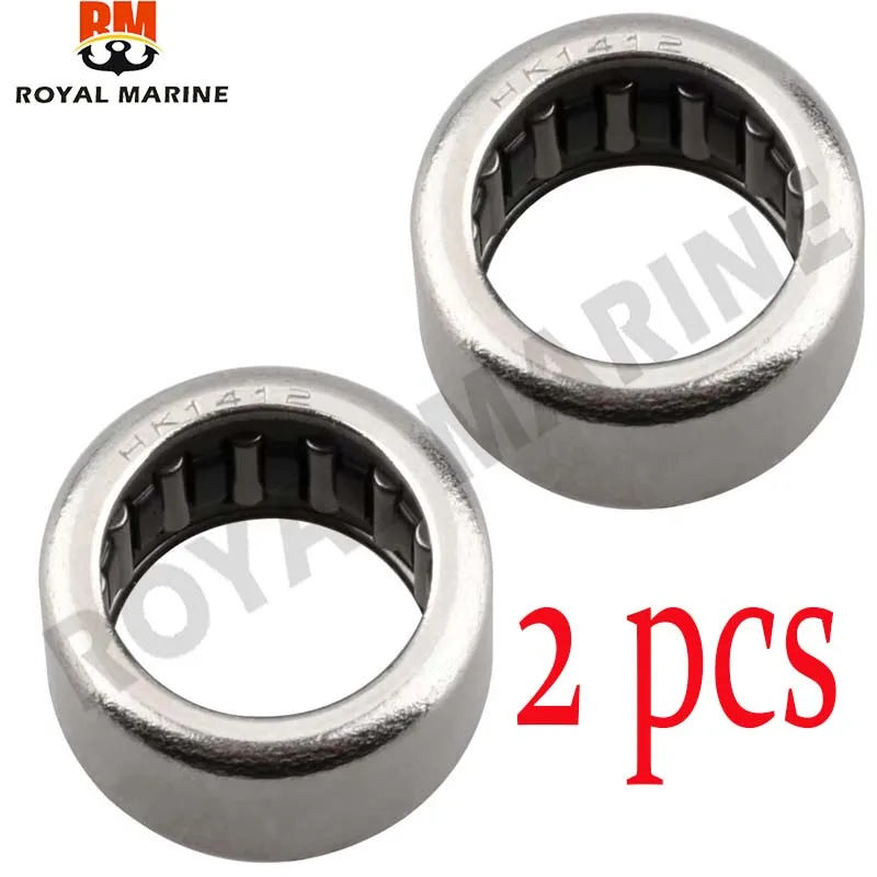 

369-60211-0 Needle Bearing Roller for Tohatsu Nissan Mercury Mercruiser Outboard 4HP 5HP 6HP 2/4-stroke Marine Engine 2 pcs