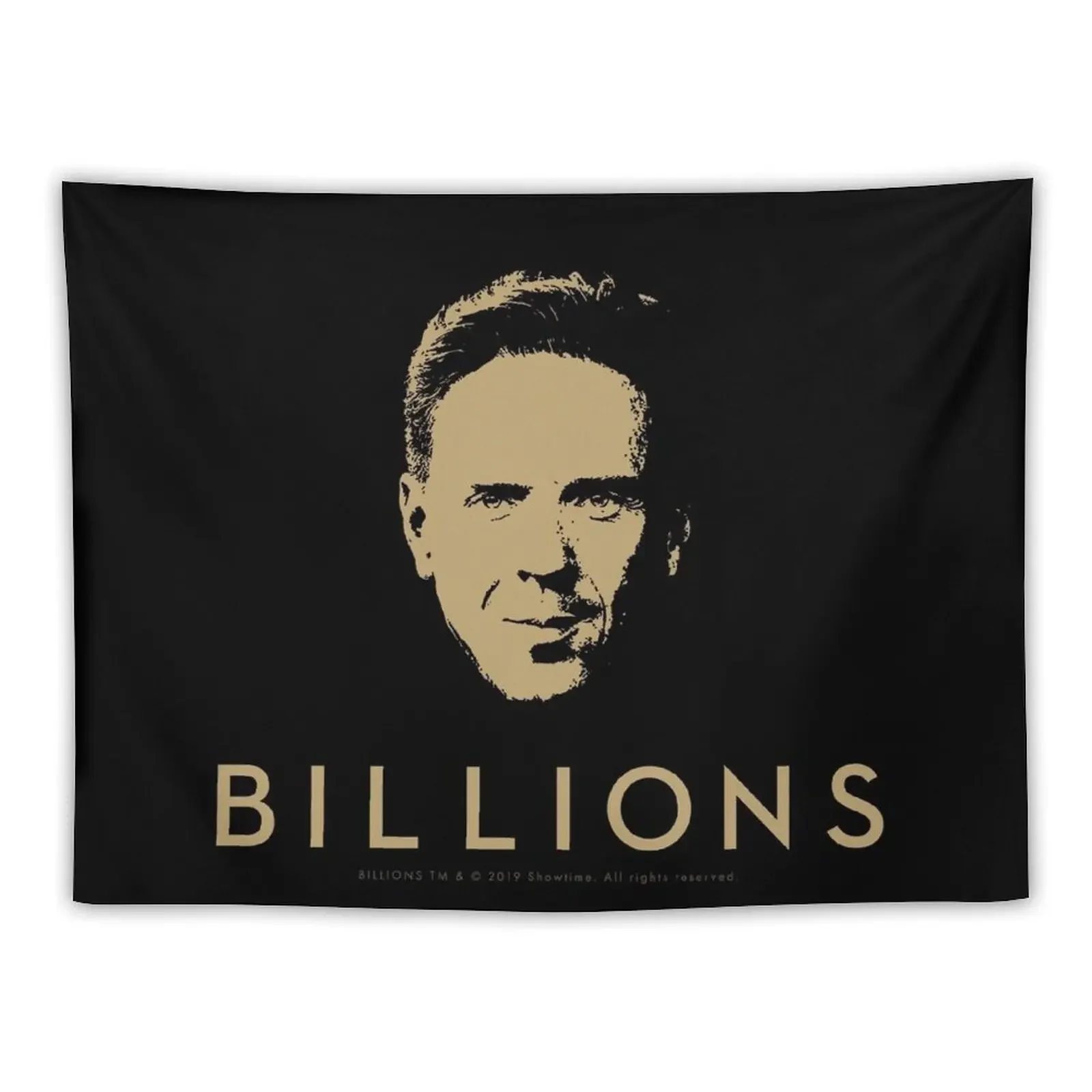 Bobby Axelrod Portrait Billions Tapestry Custom Home Decorations Decoration Aesthetic Bedroom Decor Tapestry