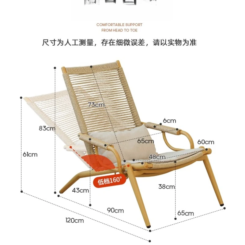 

recliner folding chair lunch break backrest sitting and sleeping dual-purpose lazy single sofa chair