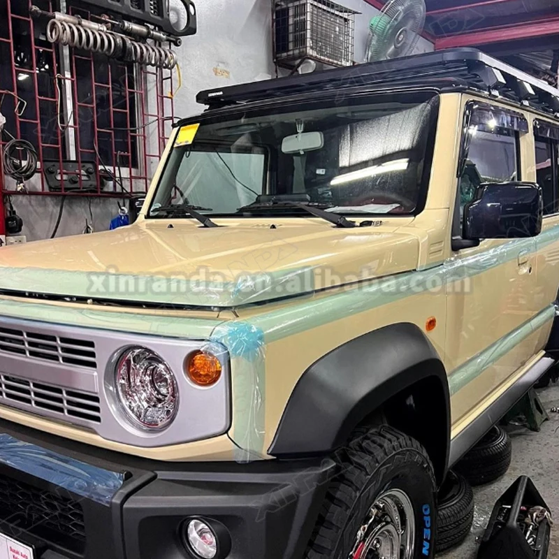 For Jimny 5 Door Accessories Aluminum Rack Platform For Suzuki Jimny 5 Puertas Jc74 2025 2026 Off Road Roof Rack