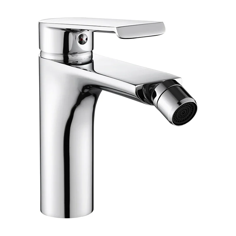 Sanitary ware brass bathroom tap bidet mixer single handle chrome brass toilet bidet faucet