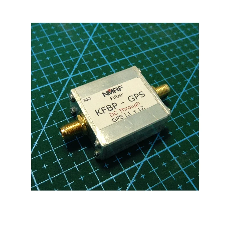 Interfaz SMA de filtro de paso de banda de doble canal para GPS L1 + L2, posicionamiento y navegación por satélite