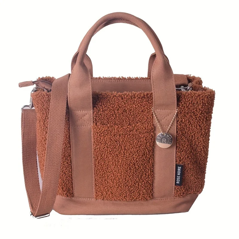 

Mini Fluffy Crossbody Bag for Women, Fashionable Handbag & Tote Purse