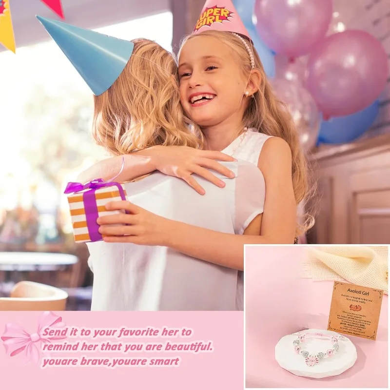 Paard/Axolotl Cadeaus voor Meisjes Vrouwen Bedelarmband Spullen Die Geliefde Paard/Axolotl Valentijnsdag Kerst Verjaardag Sieraden Geschenken