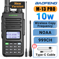 Baofeng M-13 PRO V1 V2 High Power Multi Band Walkie Talkie Type C Charger Long Range Upgraded UV-13 5R Transceiver Two Way Radio