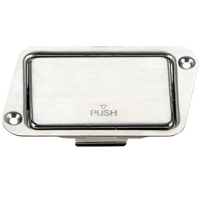 FULL-2X 9V Guitar Battery Box Push-Button Guitar Battery Compartment For Active Guitar Bass Bevel Style
