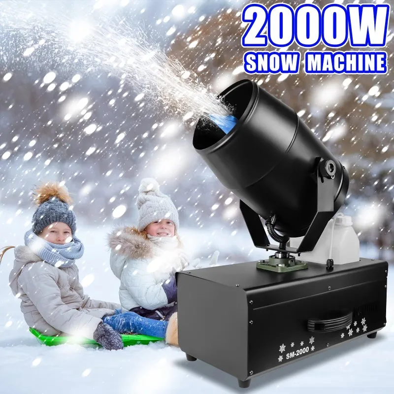 Electric mobile snowflake maker Christmas party remote control rotating Christmas decoration equipment