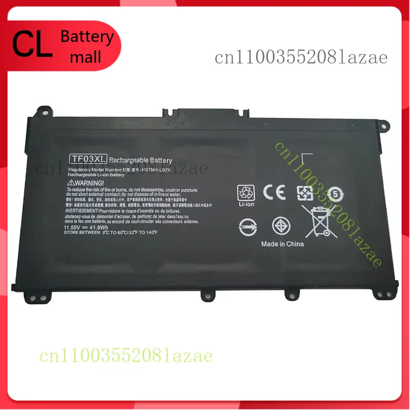 

Аккумулятор TF03XL для HP Pavilion 15-CD HSTNN-LB7J HSTNN-LB7X 920070-855