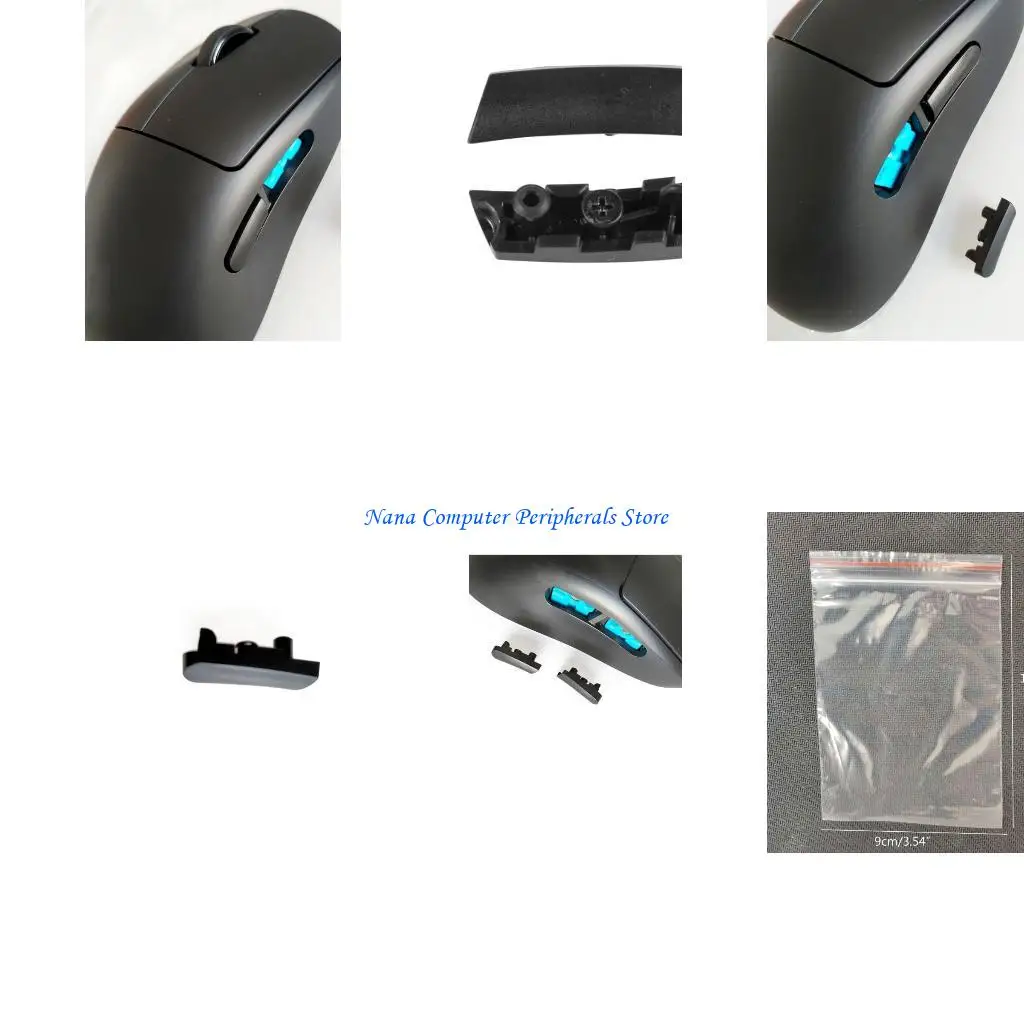 F68C 2PCS G7 Keys Keys Thay thế nút bên cho GPRO Wireless Chuột Chuột DIY DIY Part