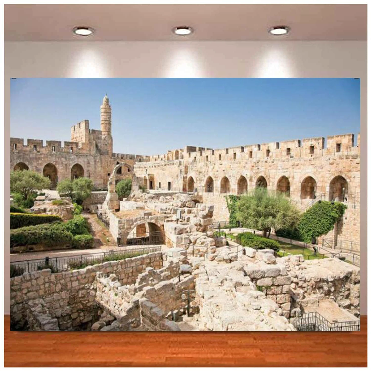 The Old City Jerusalem Photography Backdrop David Tower Museum Photo Background Ancient Ruins History Jerusalem Monument Trip