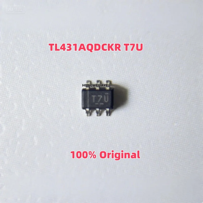 

20PCS 100% New TL431ACDCKR TL431AQDCKR T7U TL431BCDCKR SC-70-6 SOT-363 Brand New Original Chips ic