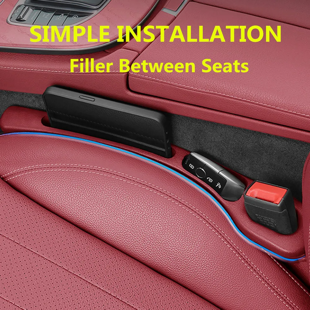 2PCS For Tesla MODEL X S 3 Y 2025 2024 2023 2022 2021 Car Seat Gap Filler Between Seats Box Interior Decoration Auto Accessories