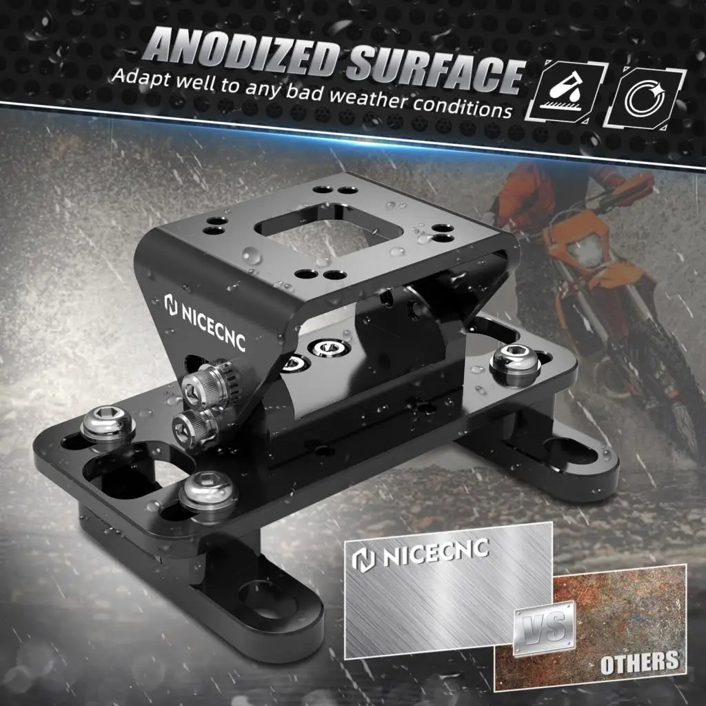Universelle GPS-Halterung für KTM EXC 300 SXF 450, für Husqvarna TE 300, GasGas EC, Beta RR, Honda, Yamaha, Suzuki, Kawasaki, Sherco – Detail 6