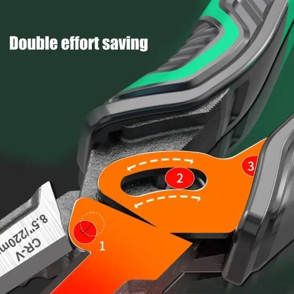 ABWR-8.5Inch Cable Cutter High Strength Steel Cable Cutter For Electricians Clamping Tool And DIY Enthusiasts