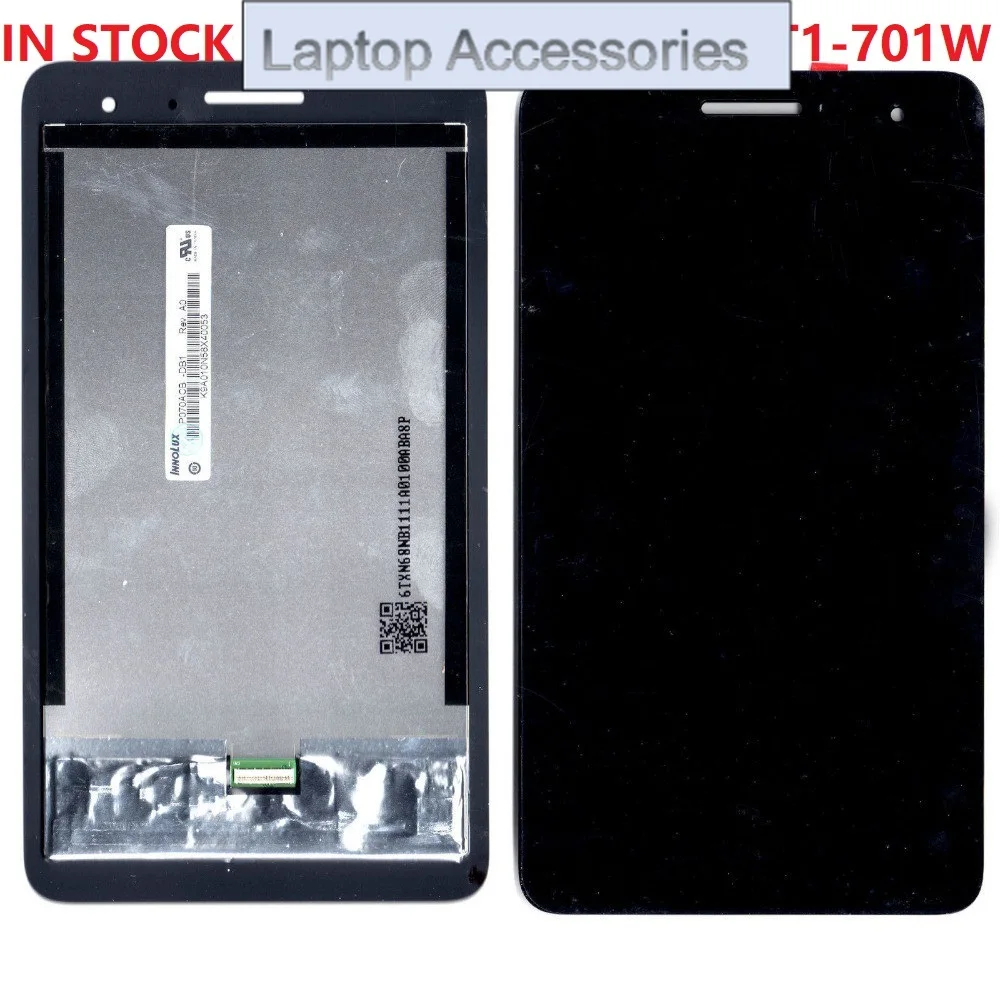 Nuevo T1-701U lcd para 7 pulgadas Huawei Honor Play Mediapad T1-701 T1-701W pantalla lcd con montaje de digitalizador con pantalla táctil