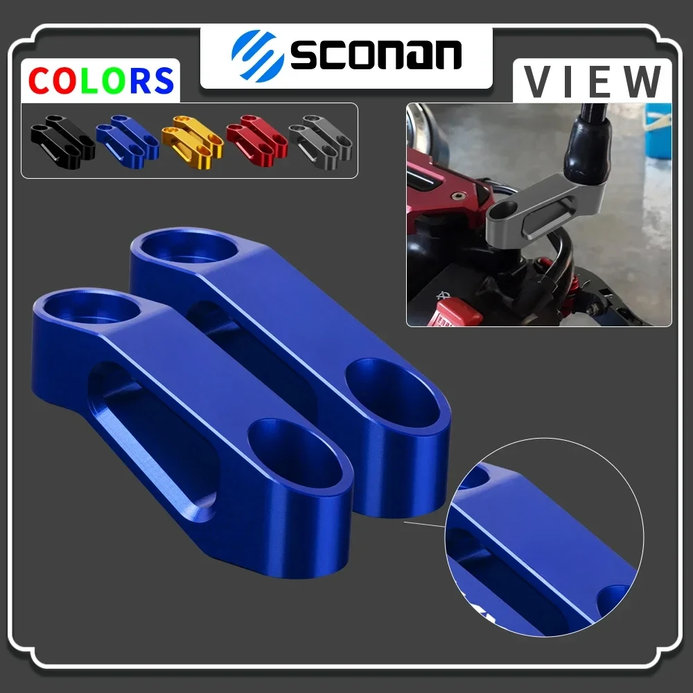 

For YAMAHA T-MAX 530 TMAX530 T-MAX530 TMAX 530 DX SX Motorcycle Accessories Rearview Mirrors Extension Riser Extend Adapter