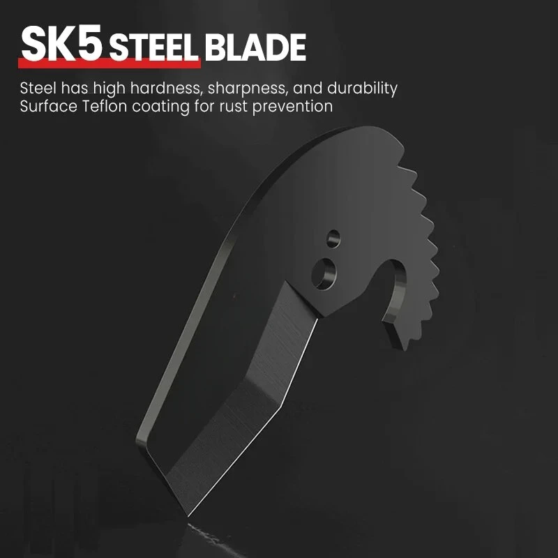 Pipe Cutter 32-42MM Pipe Scissors SK5 Material Ratchet PVC/PU/PP/PE Hose Pipe Cutter Scissors Hand Tools Repair Tools
