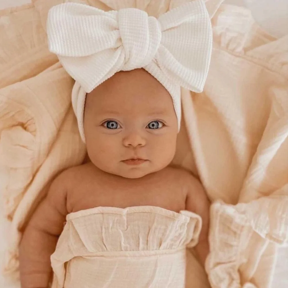 

2Pcs Newborn Infant Headbands Hairbows for Baby Girls Festival Costume Christmas Party Gift Baby Headband Infant Headband