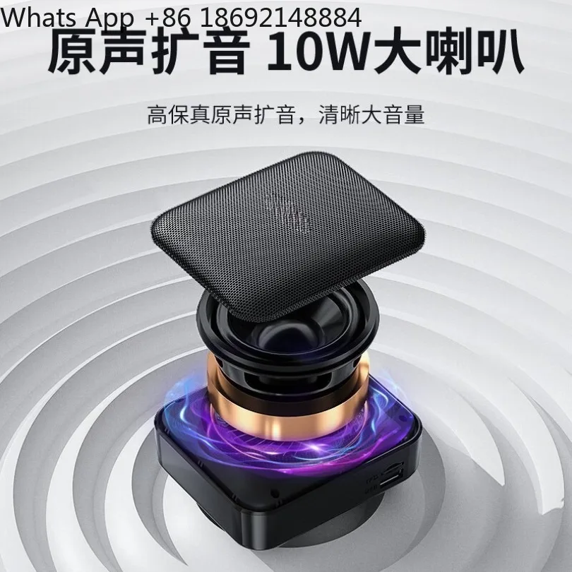 U101 Portable Waist‑hung Voice Amplifier Bluetooth Speaker Tour Guide Teacher Megaphone 226  10W Speaker+Bluetooth 5.0