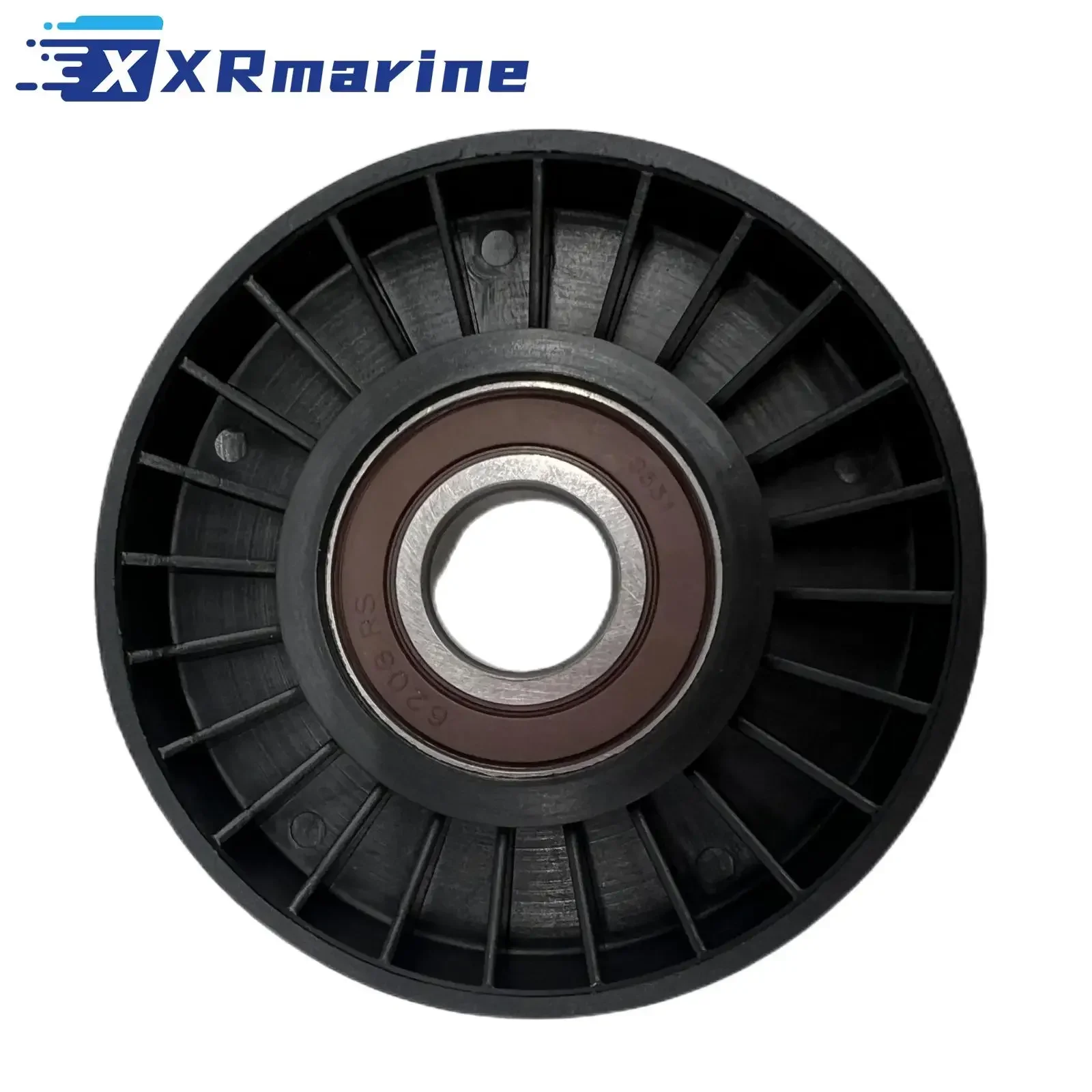 NEW 8M6500024 for Mercruiser Serpentine Belt Idler Flat Pulley w/ Bearing 710-8M6500024 865598 Marine Parts 818382