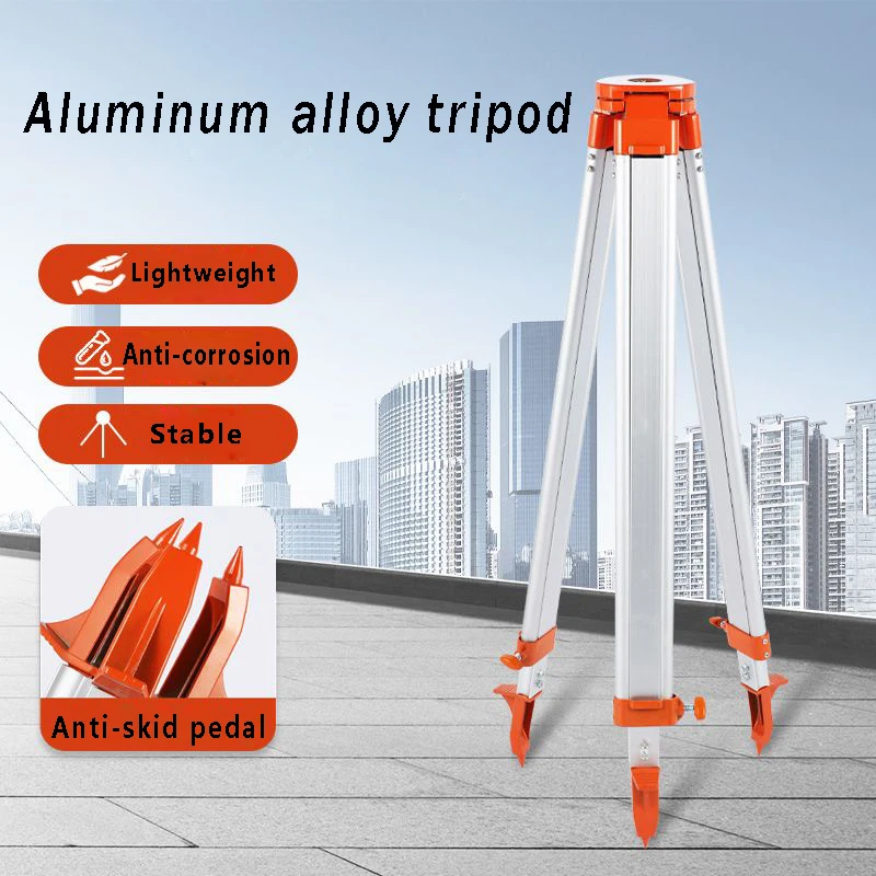 Tripod Stand for laser level Automatic Optical Leveling Instrument Professional Thicken Stable Aluminum Alloy Telescopic Tripod