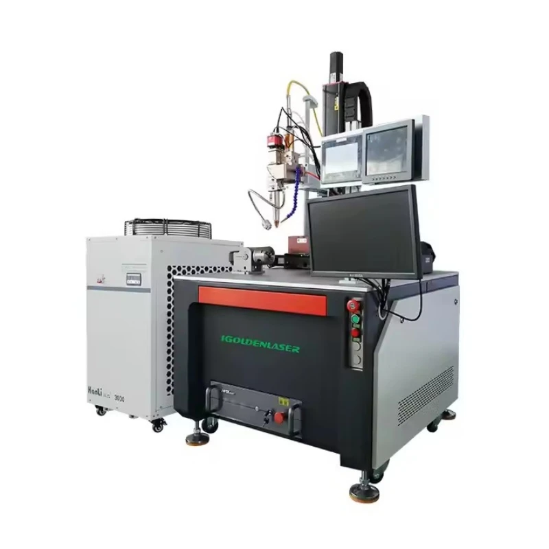 

1000w 1500w 2000w fiber optic 4 axis automatic stainless steel metal laser welding machine