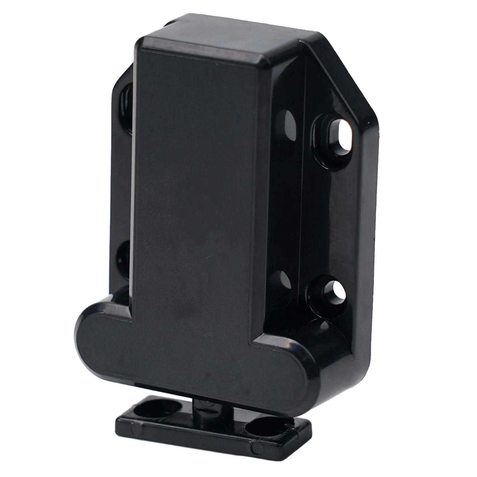 Push-Operated Cabinet Catch Set 4 pcs for Drawer Fronts and Cabinet Panels Requiring No Drilling Through Visible Surfaces