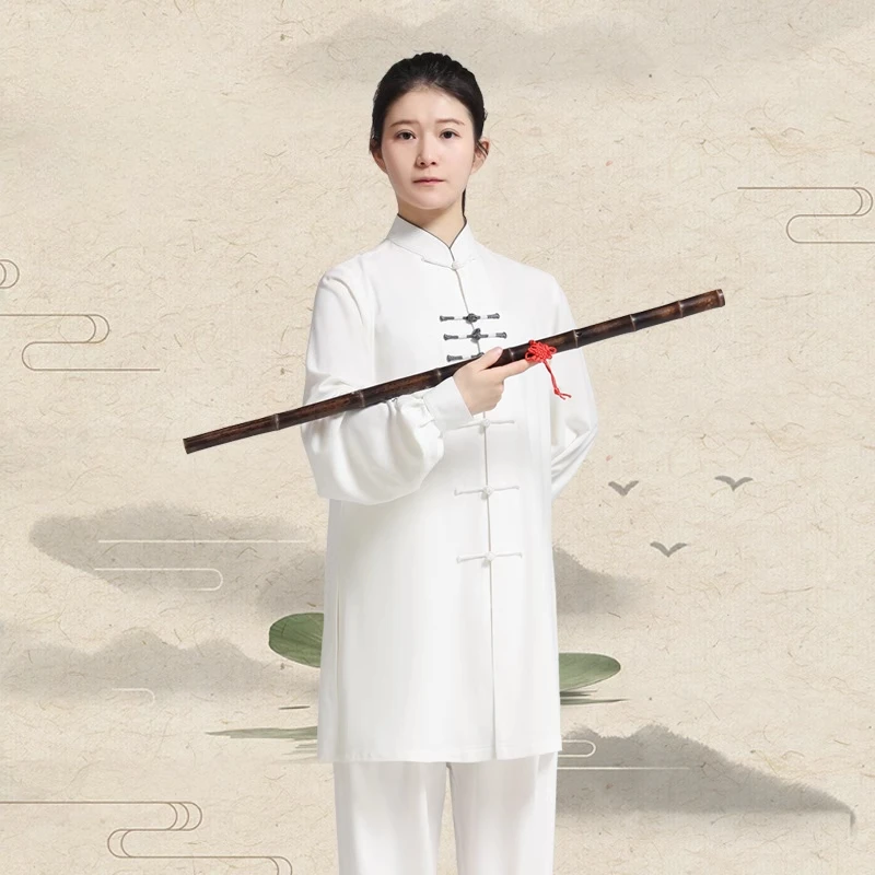 

Elegant Women's Wushu Tai Chi Suit Chinese Kung Fu Uniform with Fluid Drape Breathable & Comfortable for Martial Arts Practice