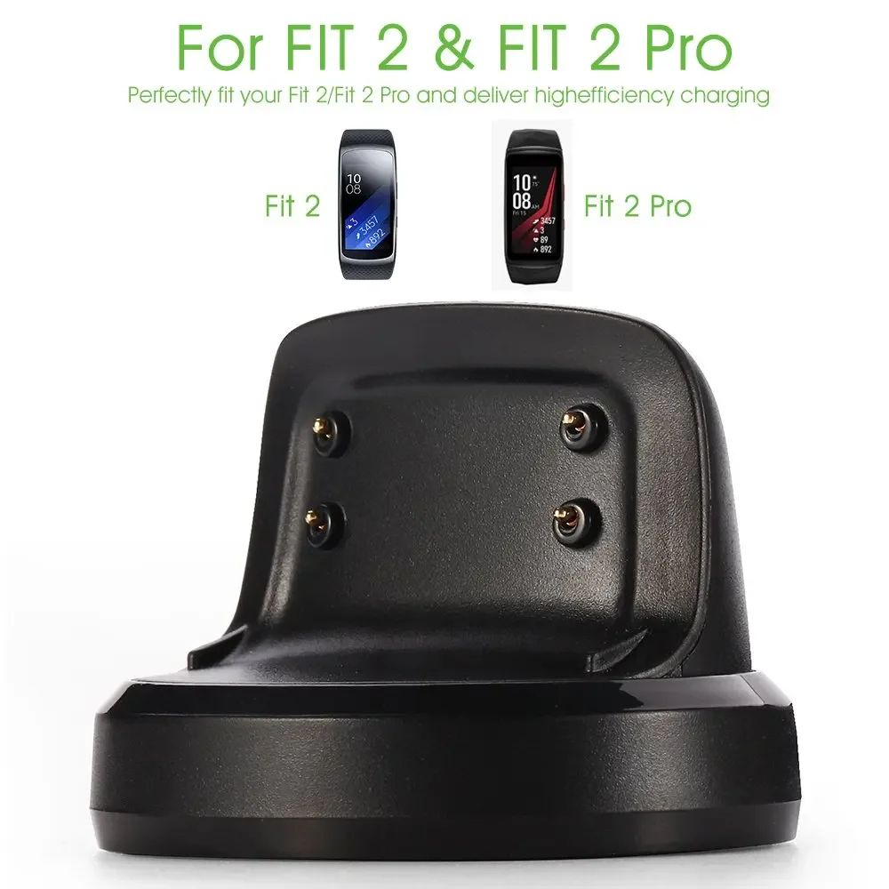 Cargador para Gear Fit 2, Cable de carga USB de repuesto para Samsung Gear Fit2 Pro SM-R365/ Gear Fit2 SM-R360
