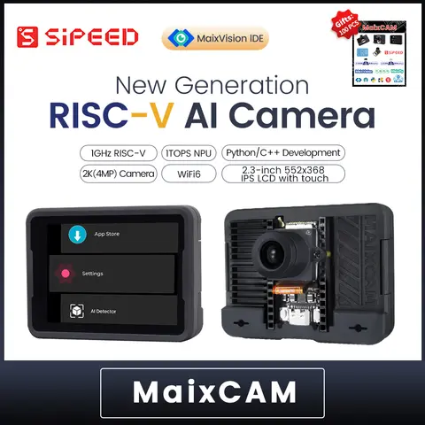 Sipeed MaixCAM 개발 보드 NPU RISCV AI 비주얼 오디오 직렬 포트 WIFI6